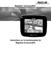 Magellan CrossoverGPS 2500T Manual - French