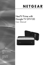 Netgear GTV100 GTV100 User Manual