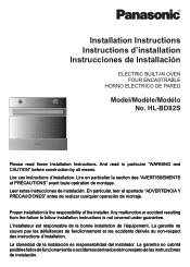 Panasonic HL-BD82S Installation Instructions