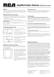 RCA ANT1251 Owner/User Manual: ANT1251