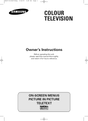 Samsung CW-29M206P User Manual (user Manual) (English)