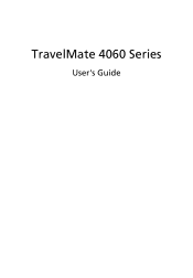 Acer TravelMate 4060 TravelMate 4060 User's Guide