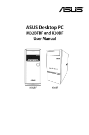 Asus M32BF User Manual