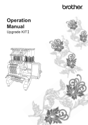 Brother International PR-1000 Operation Manual for Premium Pack I Optional accessories