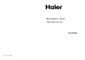 Haier ED-2485EG User Manual