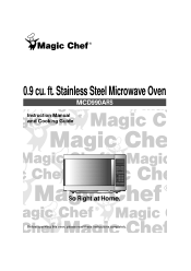 Magic Chef MCD990ARS User Manual