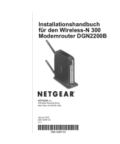 Netgear DGN2200v1 DGN2200 Setup Manual (Deutshce)