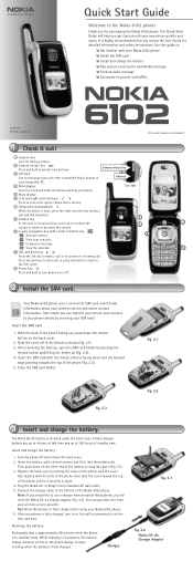 Nokia 6102 Nokia 6102 Quick Start Guide US English