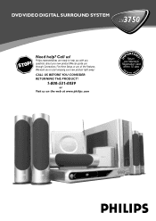 Philips LX3750W User manual