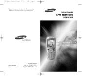 Samsung SGH-X105 User Manual (user Manual) (ver.1.0) (English)