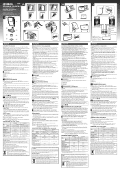 Yamaha NS-AW592BL User Guide