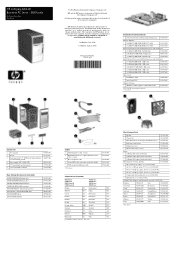 HP dx6120 HP Compaq dx6120 Business PC Series Illustrated Parts Map, Mictotower, 2nd Edition