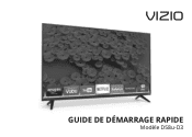 Vizio D58u-D3 Quickstart Guide French