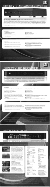 DIRECTV D12MP Brochure