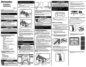 Frigidaire FGHD2455LB Installation Instructions (English)