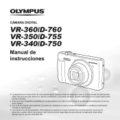 Olympus VR-350 VR-350 Manual de Instrucciones (Espa?ol)