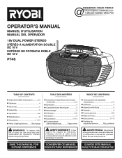 Ryobi P714K User Manual