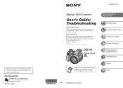 Sony DSC H1 Operating Instructions