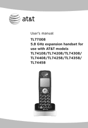 Vtech TL74108 User Manual