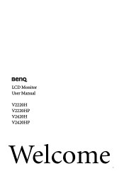 BenQ V2420H User Manual