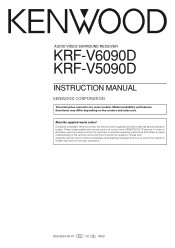 Kenwood KRF-V6090D User Manual