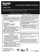 Weber Ducane Affinity S5400 LP Owner Manual