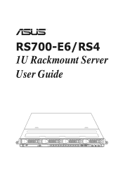 Asus RS700-E6 ERS4 User Guide