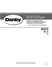 Danby DWM17WDB Product Manual