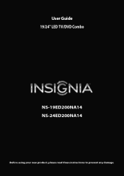 Insignia NS-19ED200NA14 User Manual (English)
