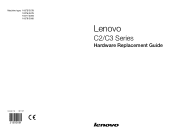 Lenovo C320 Lenovo C225\C320\C325 Hardware Replacement Guide V1.0