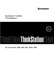 Lenovo ThinkStation E31 (Italian) User Guide