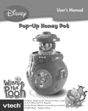 Vtech Winnie the Pooh Pop-Up Honey Pot User Manual