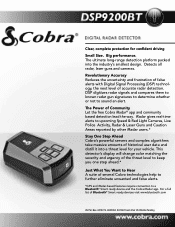Cobra DSP 9200 BT DSP 9200 BT Features and Specs