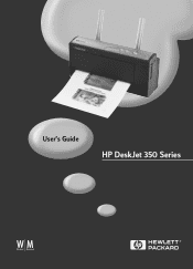 HP Deskjet 350c HP DeskJet 350 Printer - (English) User's Guide