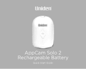 Uniden ACS2SGL Quick Reference Owner Manual