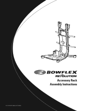 Bowflex Revolution Accessory Rack Assembly Manual