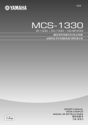 Yamaha MCS-1330 Owner's Manual