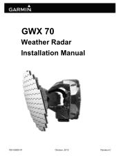 Garmin GWX 70 Installation Manual