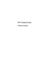 HP ProBook 4435s HP ProtectTools Getting Started - Windows 7 and Windows Vista