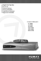 Humax CRCI-5500 User Manual