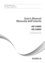 Humax HD-5600S User Manual