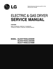LG DLE5977S Service Manual