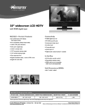 Memorex MLT3221 Info Sheet