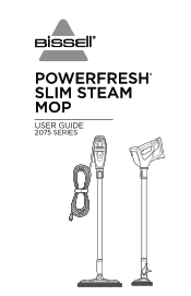 Bissell PowerFresh Slim Steam Mop 2075 User Guide