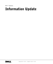 Dell PowerEdge 2650 Information
      Update