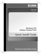 D-Link DAP-3320 Quick Install Guide