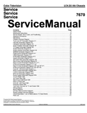 Philips 26FW5220 Service Manual