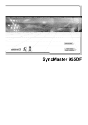 Samsung 955DF User Manual