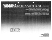 Yamaha KX-W302 Owner's Manual