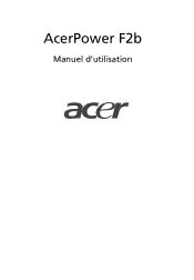 Acer Power F2b Power F2b User's Guide FR